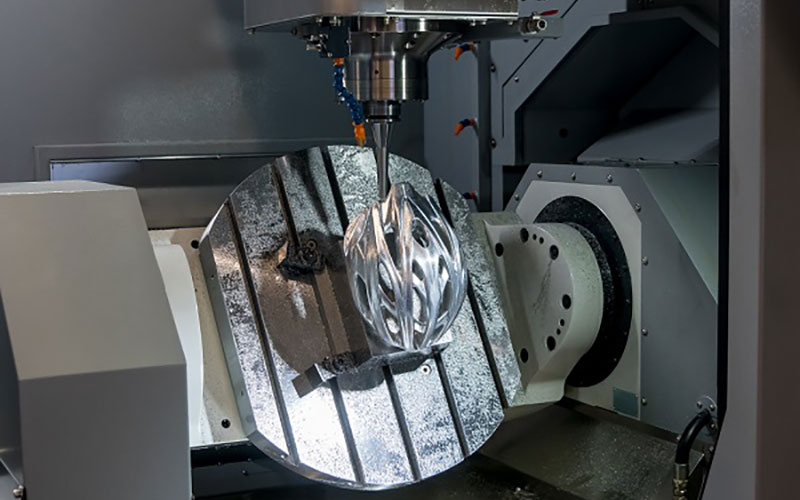 5-Axis aluminum Milling