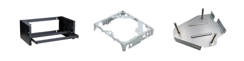 Aluminum box sheet metal riveting