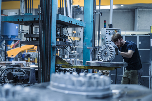 low pressure casting
