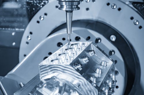 5 axis machine automotive part