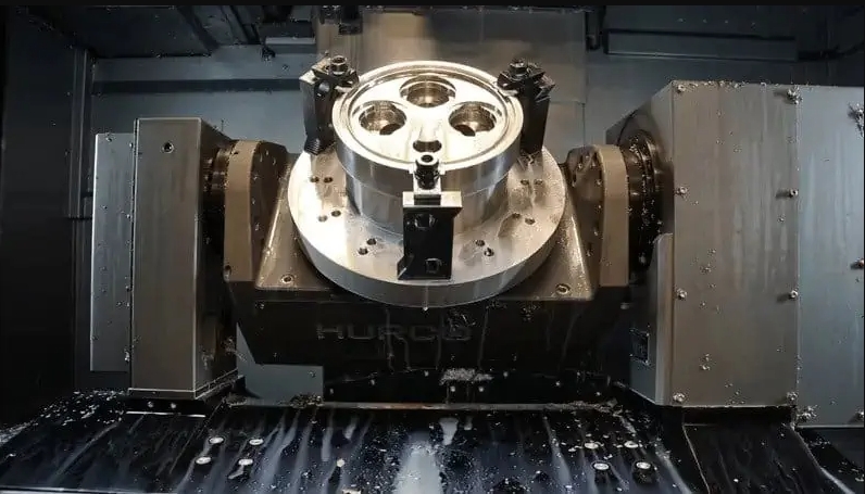 Five axis machining equipment