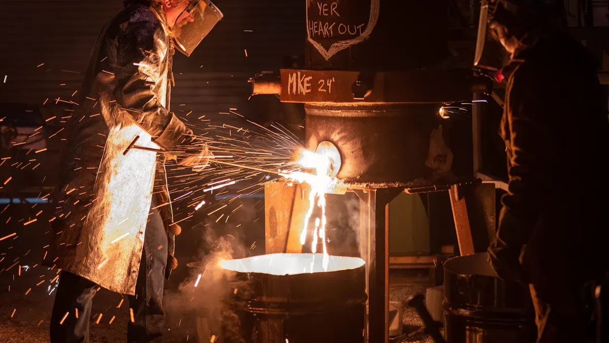 Gravity Die Casting vs Sand Casting 1