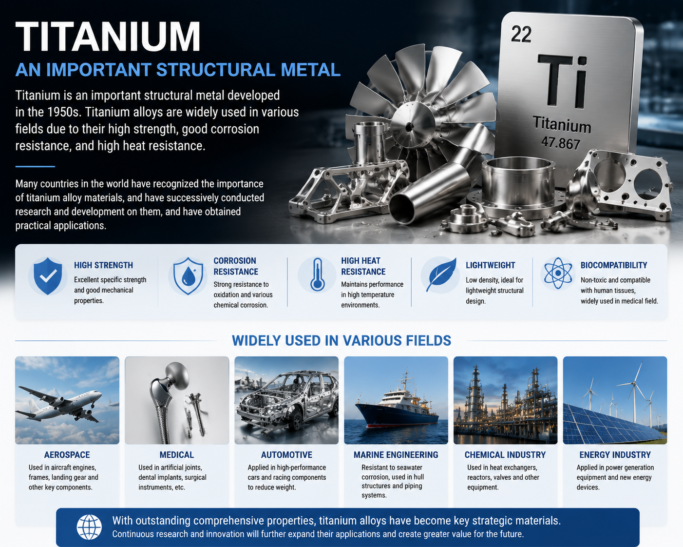 TITANIUM AN IMPORTANT STRUCTURAL METAL