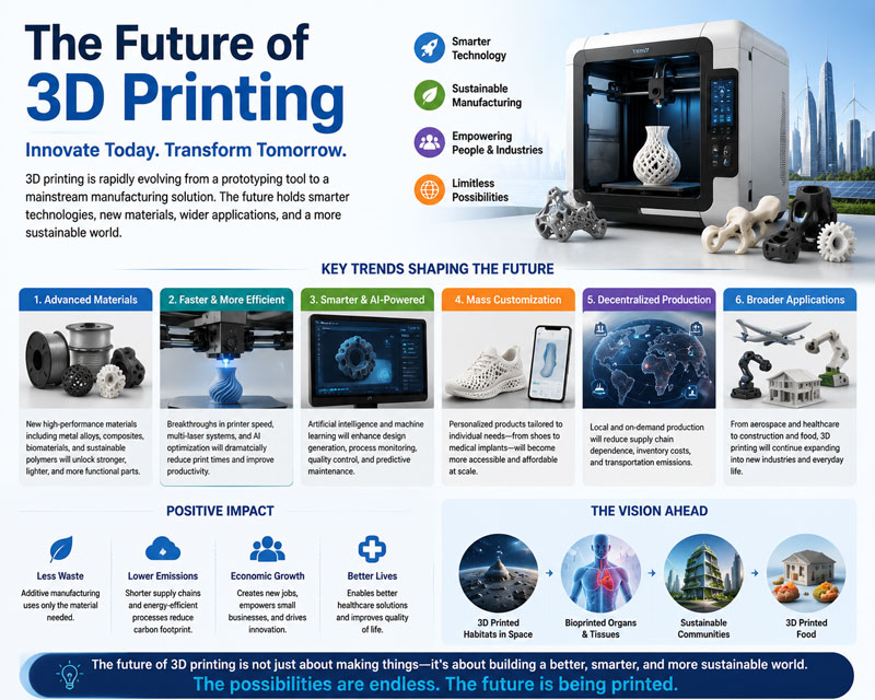 El futuro de la impresión 3D