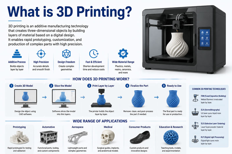 ¿Qué es la impresión 3D?