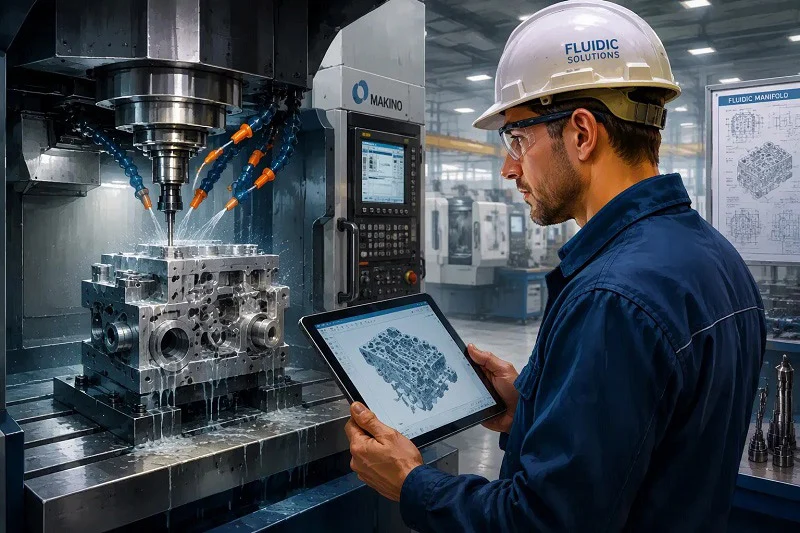 Choosing the Right CNC Machining Partner for Fluidic Manifolds