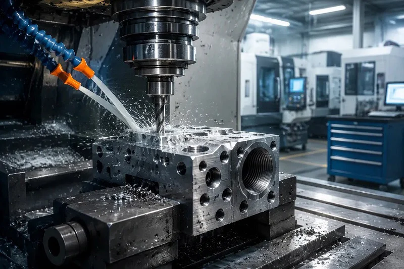 Materials for CNC Fluidic Manifold