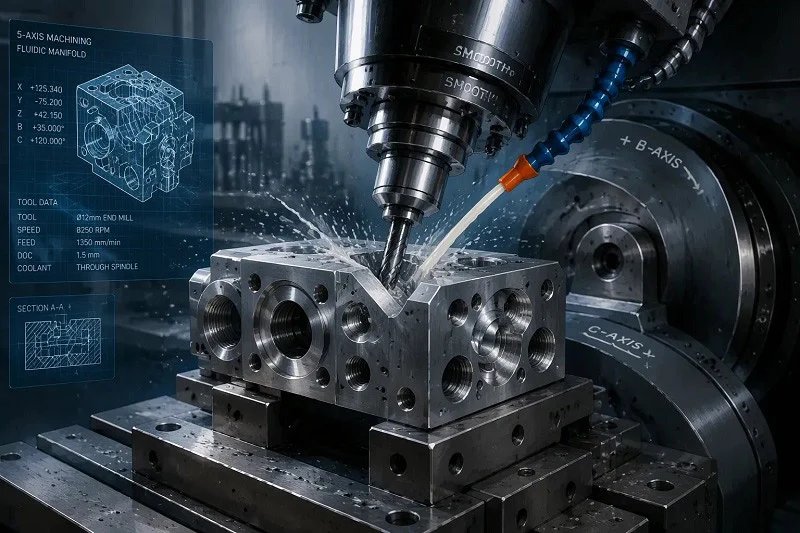 Suitable Processes for CNC Fluidic Manifolds
