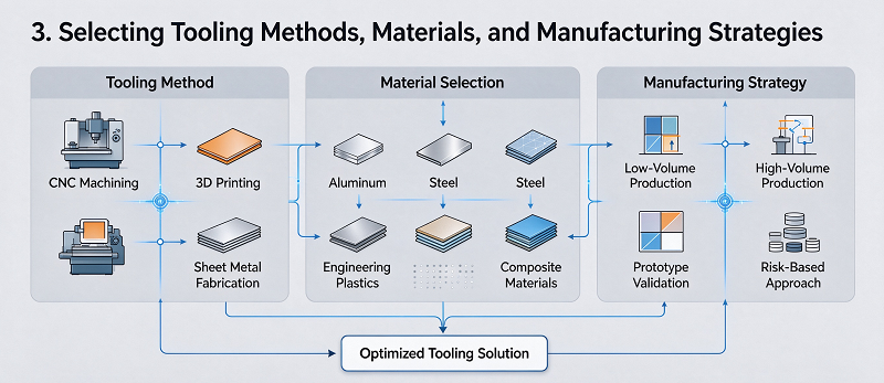 3.Selecting Tooling Methods Materials and Manufacturing Strategies