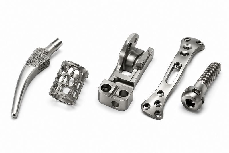 Basic Overview and Material Selection Comparison of TC4 Titanium Alloy Medical Parts