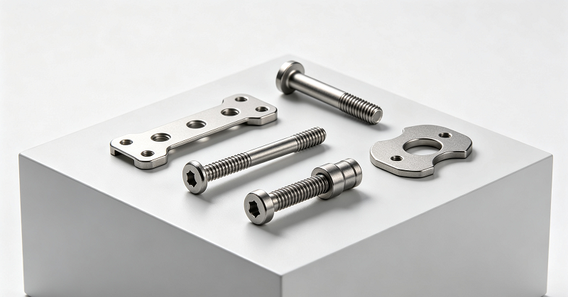 CNC machining process plan and process route for TC4 medical parts