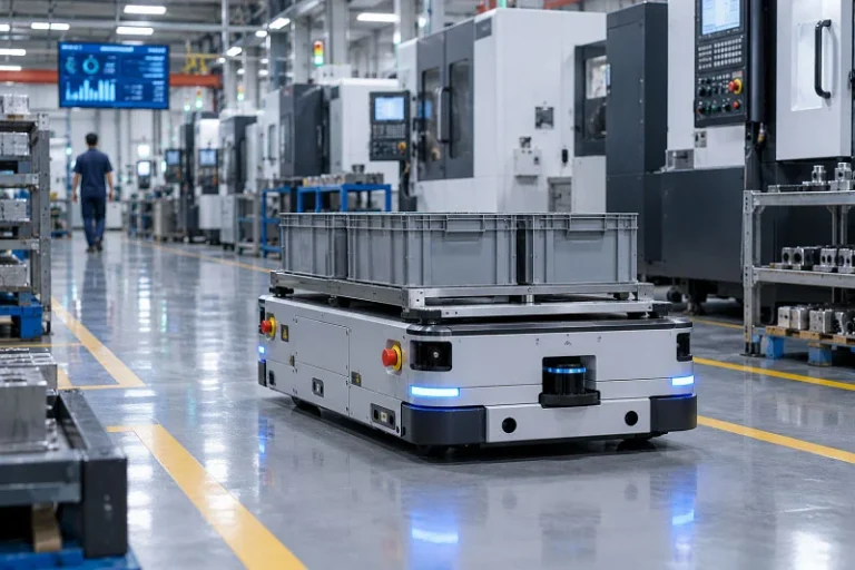 Procesos de fabricación y precisión de carcasas para robots de reparto