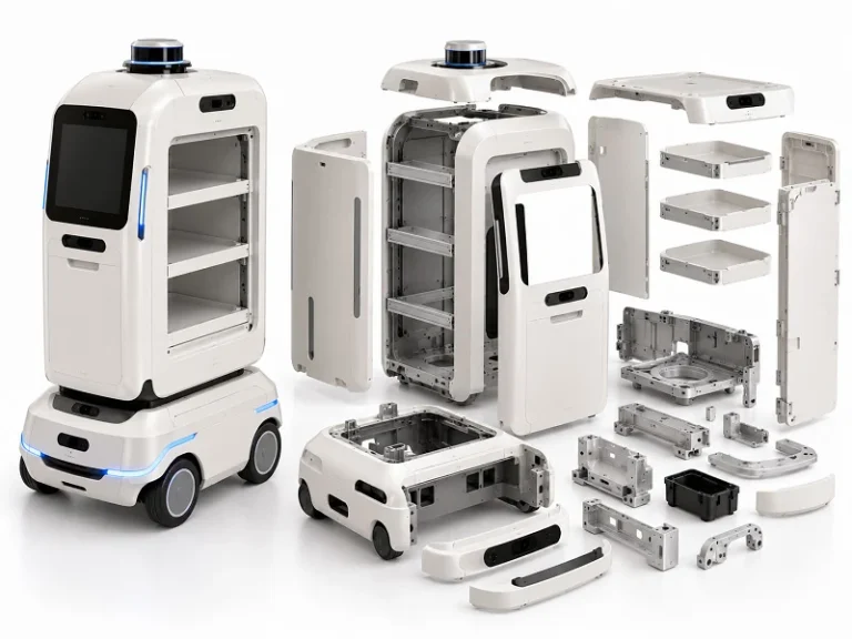 Hospital Robot Housing Manufacturing Processes, Precision, and Materials