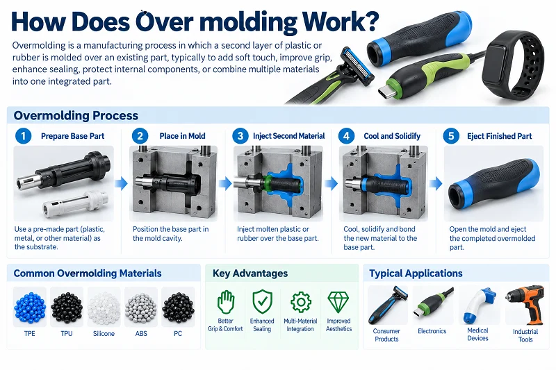 How Does Over molding Work？ 1