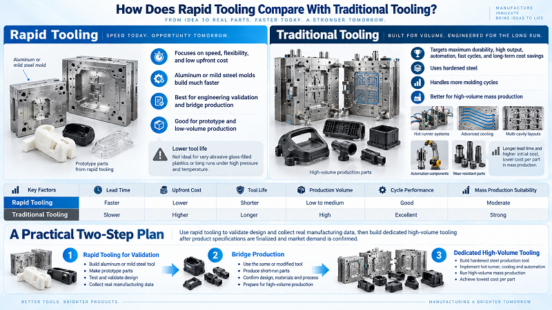 How Does Rapid Tooling Compare With Traditional Tooling