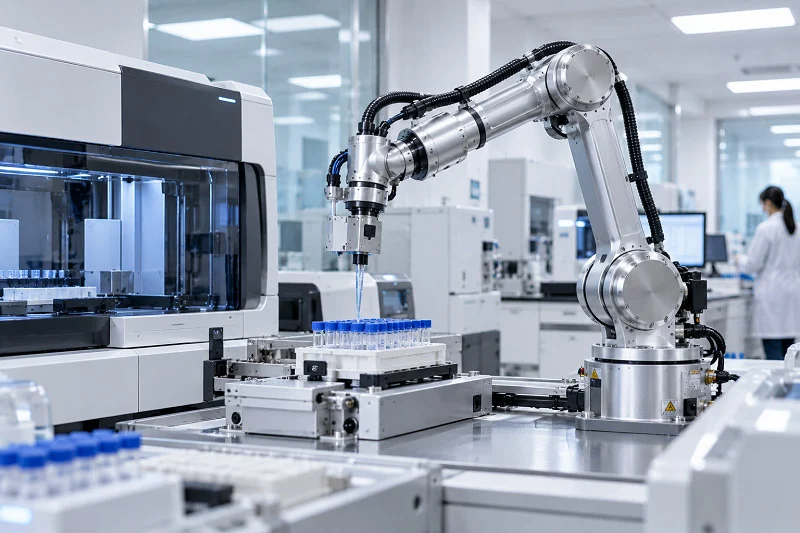 Materials and Surface Finishing in Surgical Robot CNC Machining