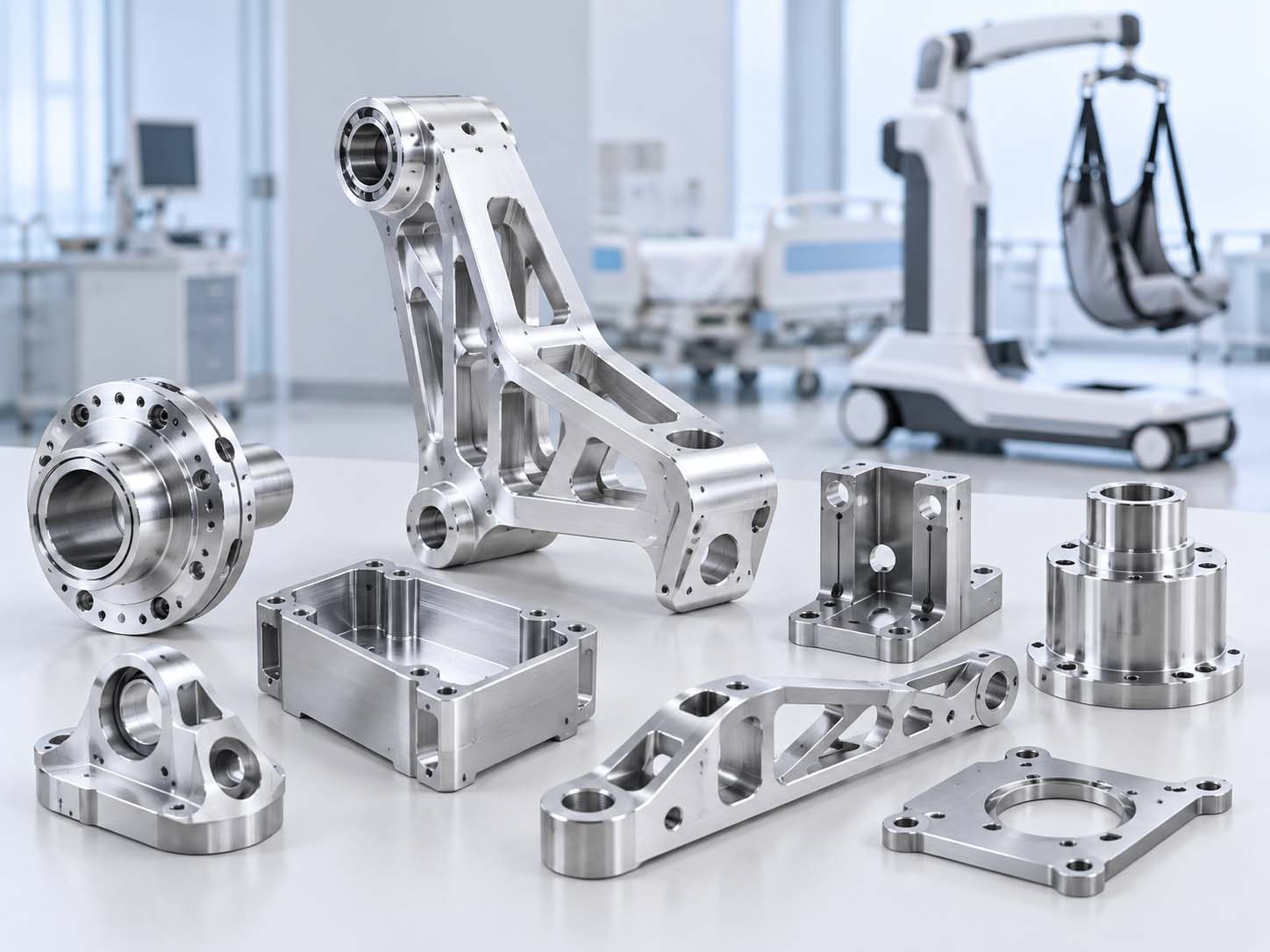 Patient Transfer Robot Precision Parts