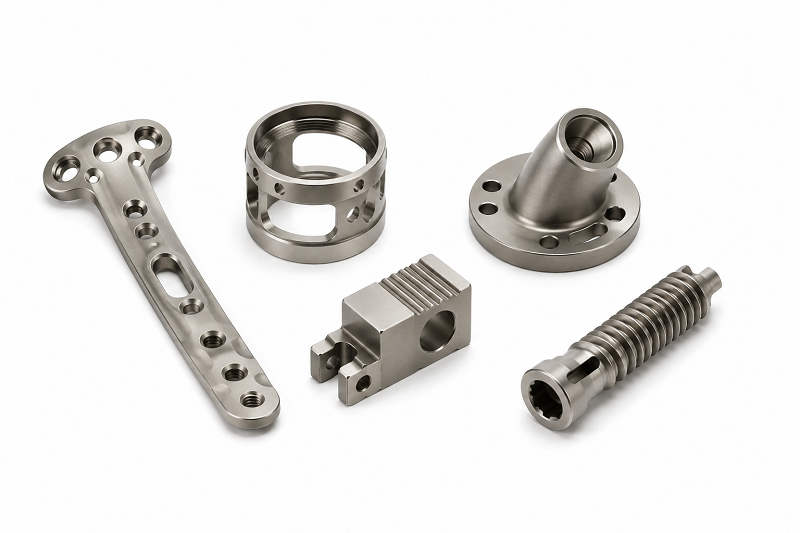 Post processing cleaning and surface treatment of TC4 medical parts