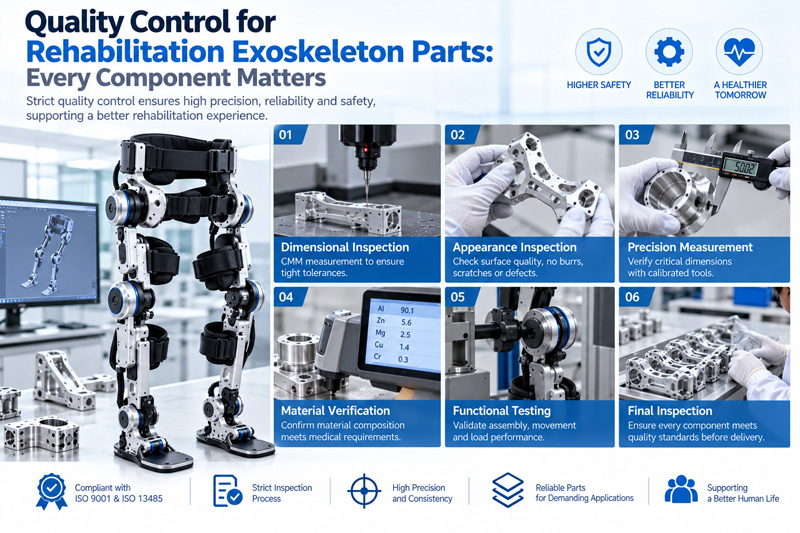 Quality Control for Rehabilitation Exoskeleton Part