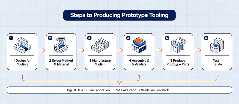 Steps to Producing Prototype Tooling