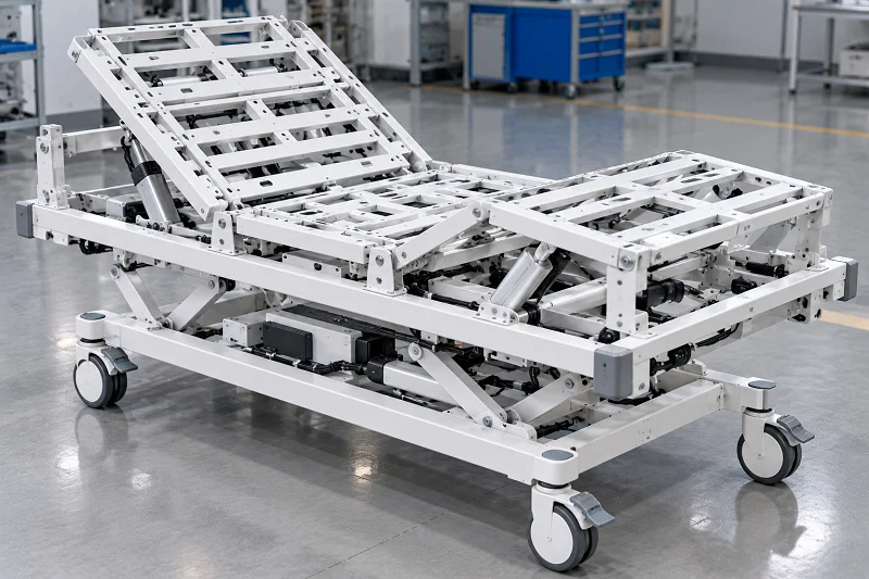 Structural Frame of Smart Medical Bed Parts