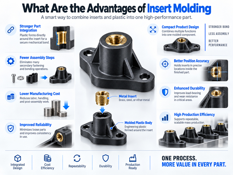 What Are the Advantages of Insert Molding
