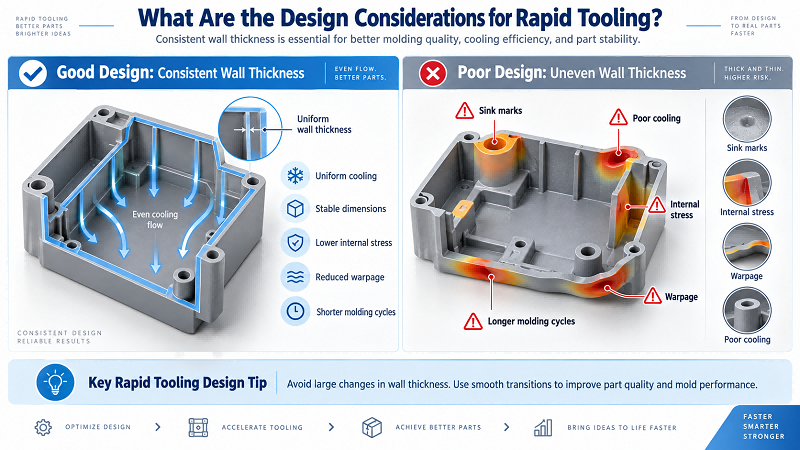 What Are the Design Considerations for Rapid Tooling
