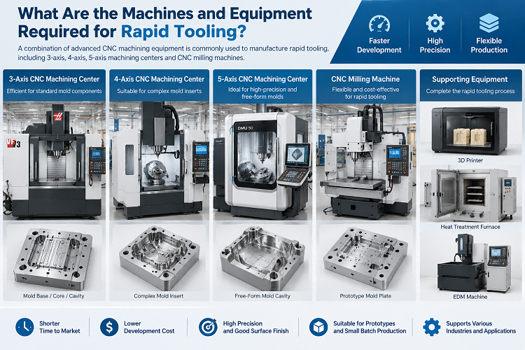 What Are the Machines and Equipment Required for Rapid Tooling