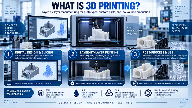 What Is 3D Printing