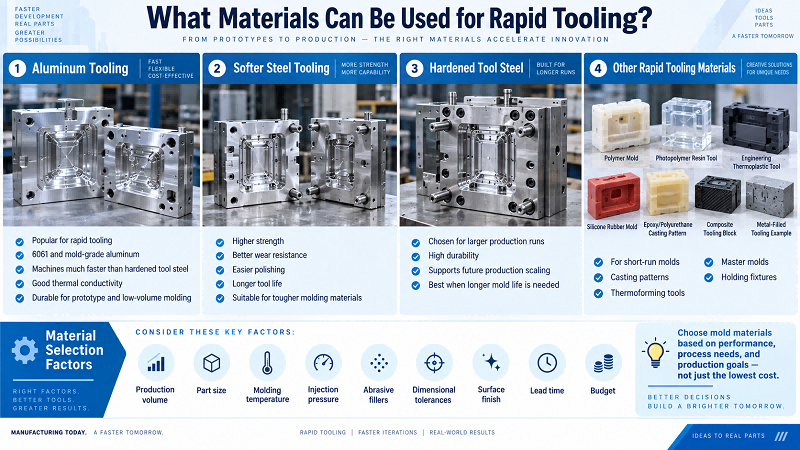 What Materials Can Be Used for Rapid Tooling