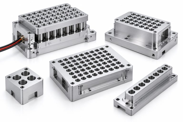 varmeblokker for PCR-CNC-maskinering