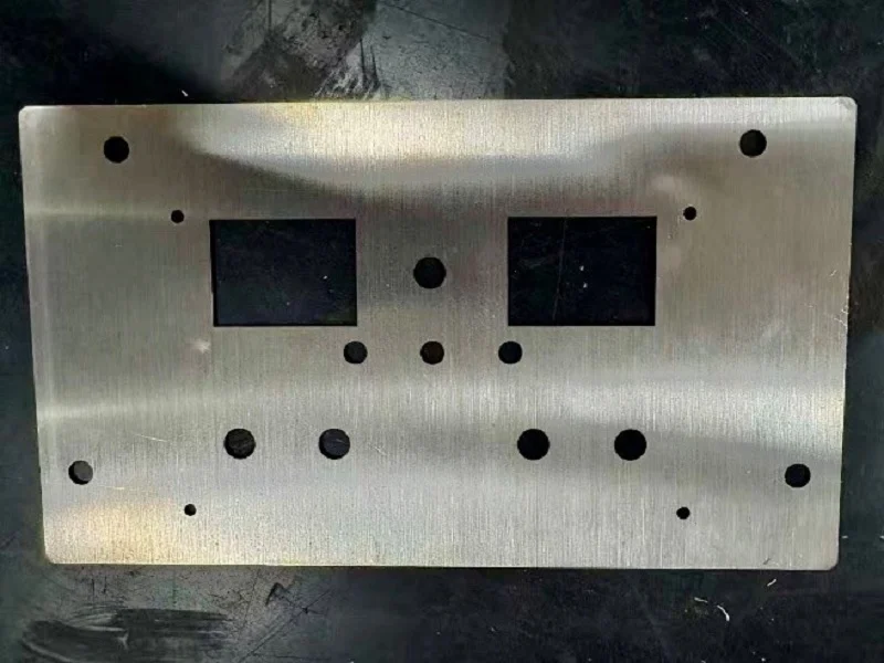 Brushed Finish Directional Texture on Sheet Metal