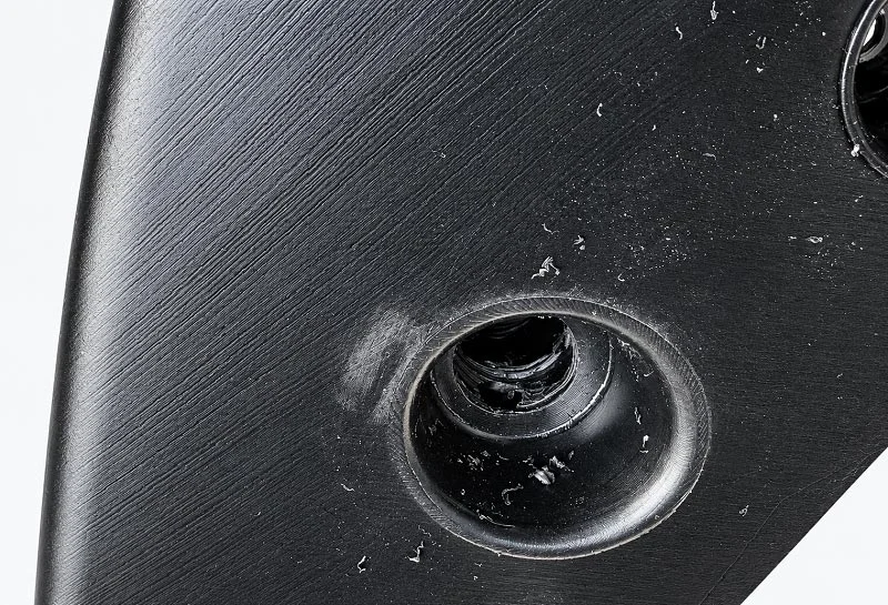 Drill Hole Breakthrough Broken Sidewall