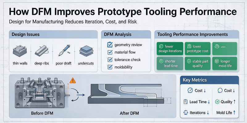 How DFM Improves Prototype Tooling Performance
