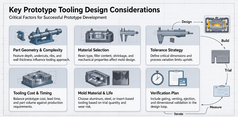 Key Prototype Tooling Design Considerations