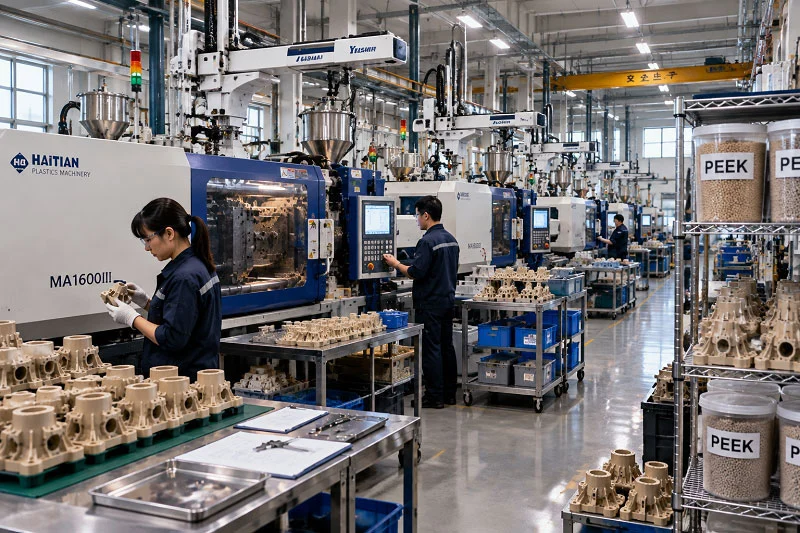 The PEEK Injection Molding Process Step by Step